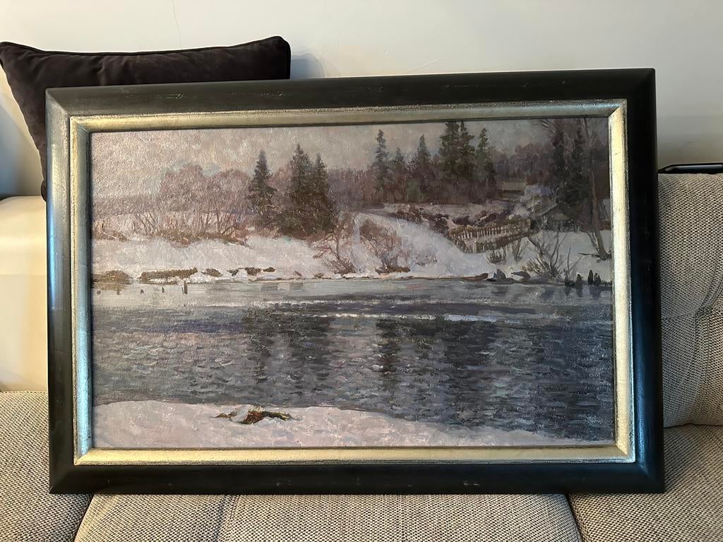 Russische Schilderij Vitali Ivanovich Rassypnov (1927–2011), Ophalen of Verzenden