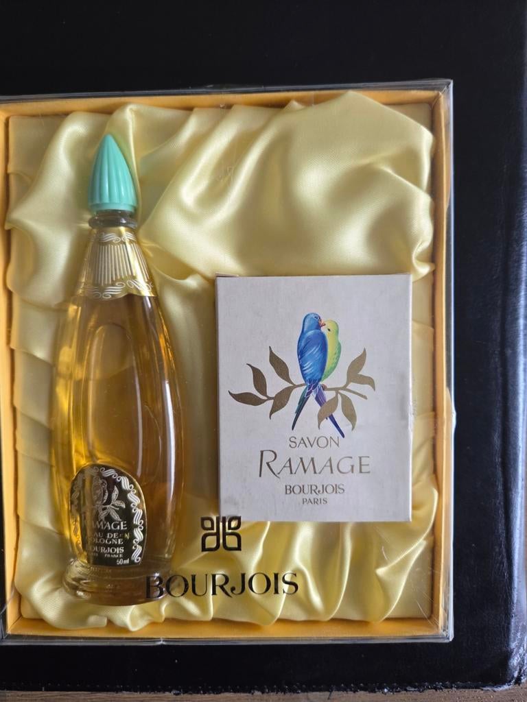 Vintage Bourjois Ramage Eau de Toilette & Zeep Set, Ophalen of Verzenden, Nieuw