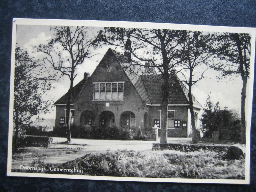 DOORNSPIJK Gemeentehuis, Ophalen of Verzenden, 1940 tot 1960, Gelderland