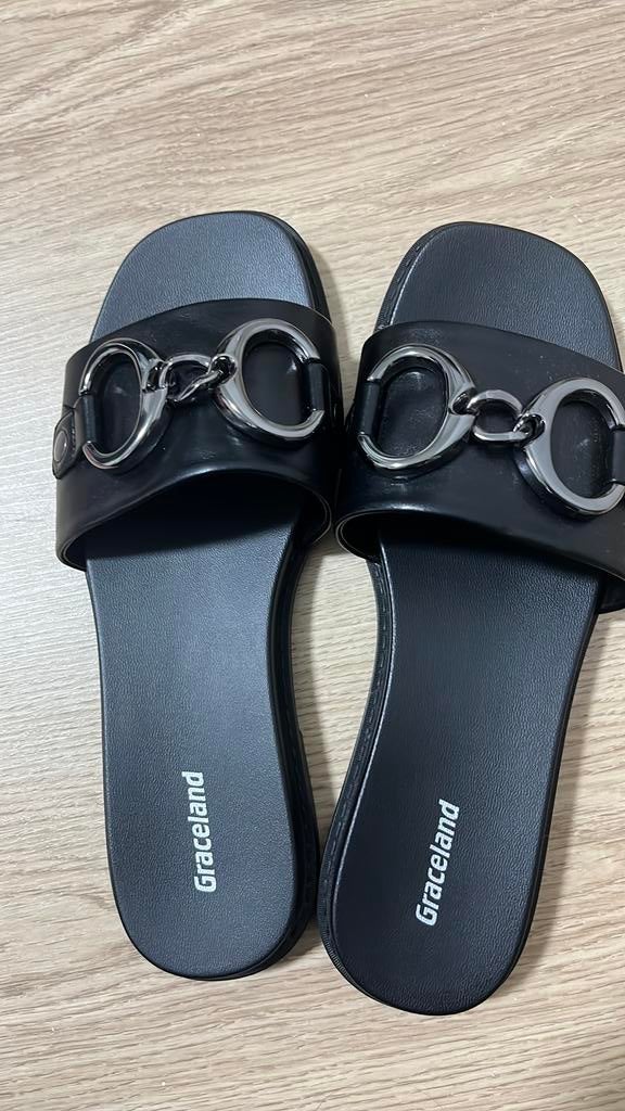 Pantoffelen / Slippers, Kleding | Dames, Schoenen, Zwart, Nieuw, Ophalen of Verzenden, Pantoffels of Sloffen