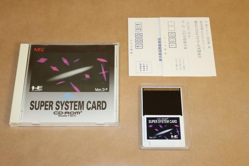 Nec Pc Engine Super System Card Ver. 3.0 ( japan ), 1 speler, Ophalen of Verzenden, Zo goed als nieuw, Vanaf 3 jaar