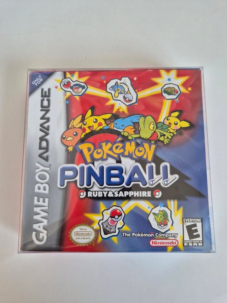Pokémon Pinball: Ruby & Sapphire GBA - USA versie CIB, 1 speler, Ophalen of Verzenden, Zo goed als nieuw, Role Playing Game (Rpg)