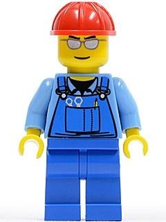 Lego Town City Construction Overalls with Tools in Pocket, Ophalen of Verzenden, Zo goed als nieuw, Complete set, Lego