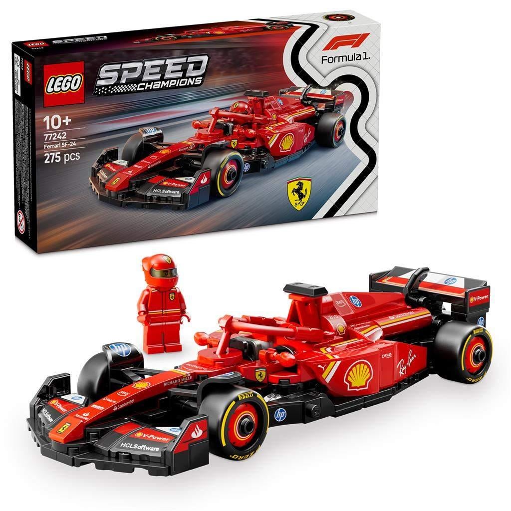 LEGO 77242 F1 Ferrari SF-24 € 15,99 + gratis F1 Kalender, Ophalen, Nieuw, Complete set, Lego