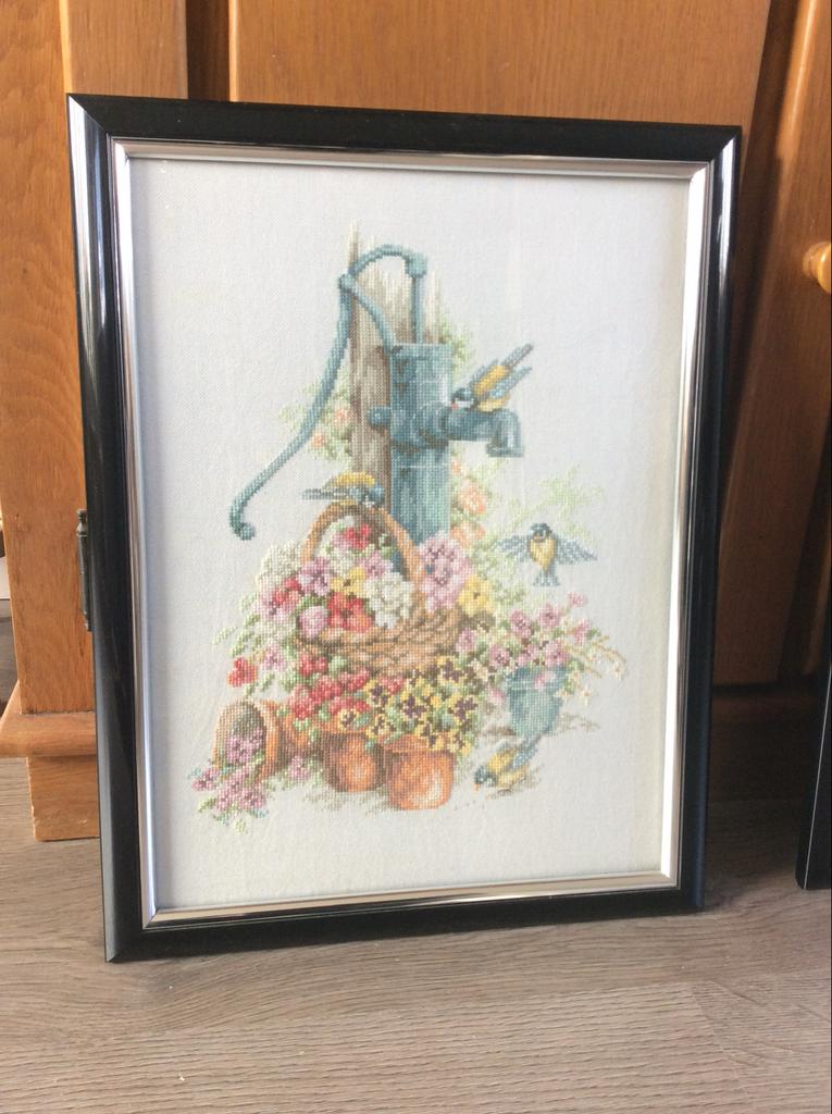 Geborduurde stillevens in lijst, Ophalen, Gebruikt, Handborduren, Overige typen