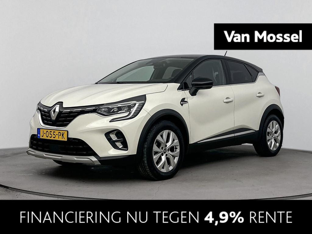 Renault Captur 1.0 TCe 100 Intens | Achteruitrijcamera | App, Auto's, Renault, Bedrijf, Te koop, Captur, ABS, Achteruitrijcamera