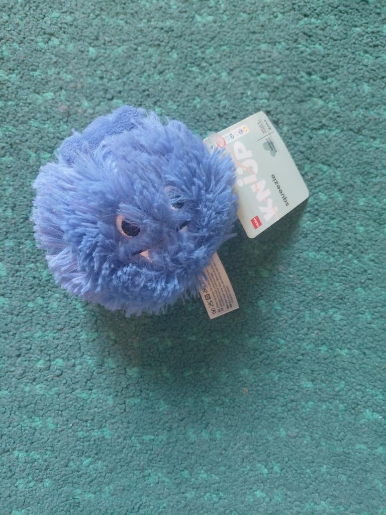 Hema knijpknuffeltje paars, Ophalen of Verzenden, Nieuw, Jongen of Meisje