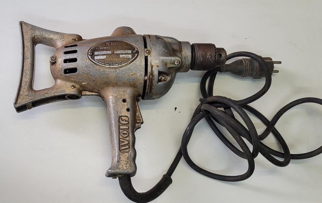 WOLF SD4 cA Boormachine jaren 50/60 220V, Ophalen of Verzenden, Gebruikt, Boormachine