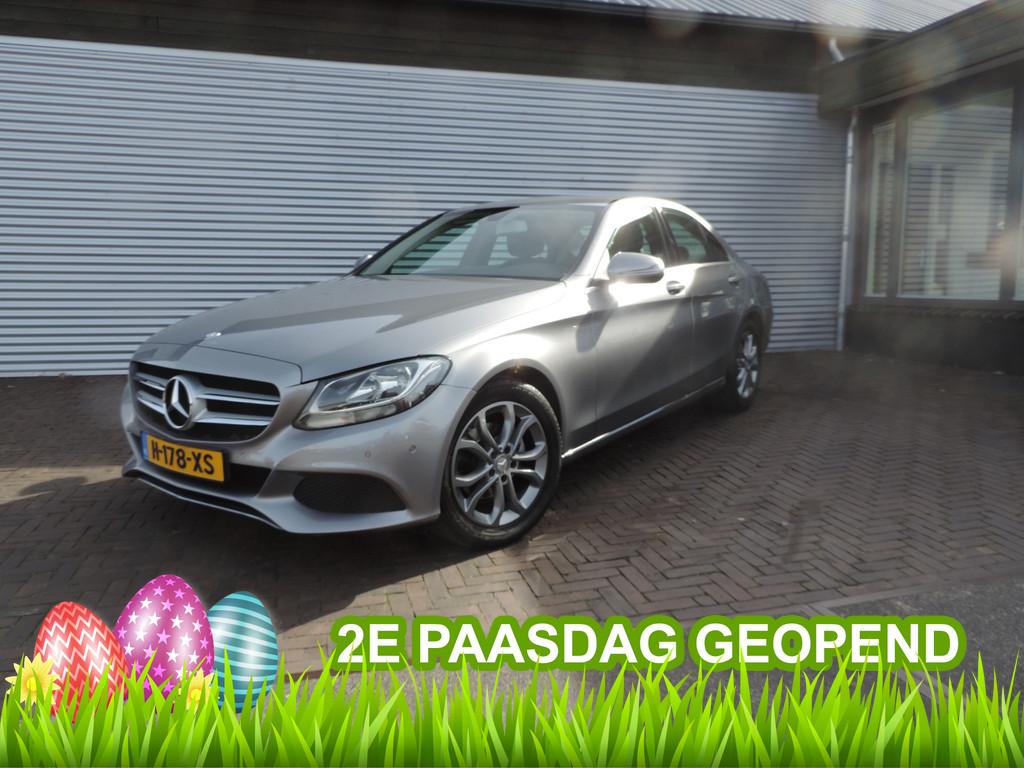 Mercedes-Benz C-Klasse 180 Ambition (bj 2015), Achterwielaandrijving, Gebruikt, Met garantie (alle), Bedrijf