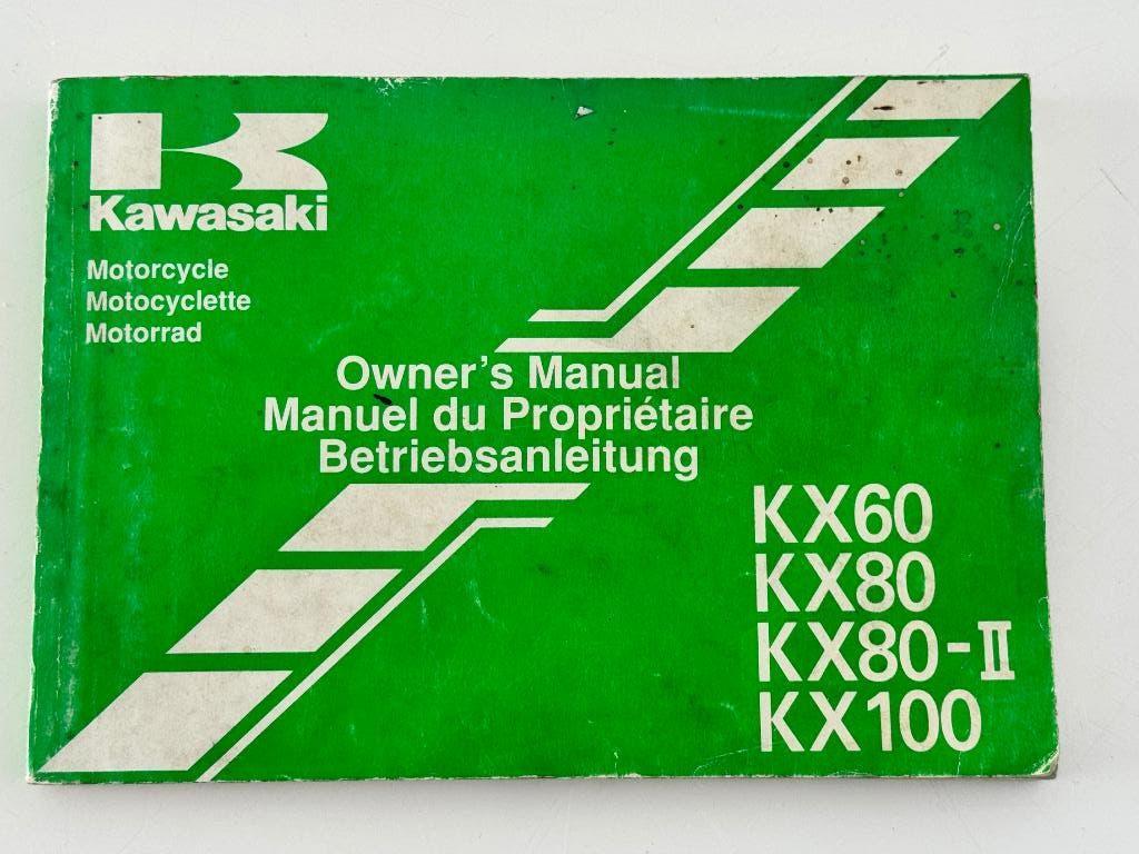 Kawasaki KX60-80-100 Manual, Ophalen of Verzenden, Kawasaki