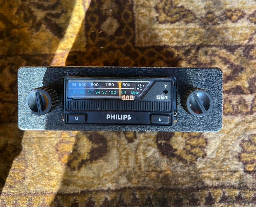 Philips 561 autoradio, Ophalen of Verzenden, Gebruikt