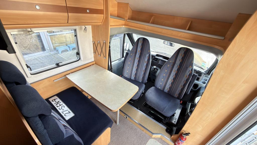 Fransbed met slechts 108dkm De Dethleffs Sunlight T58 '2007, Ringverwarming, Ford, Tot en met 2, Bedrijf