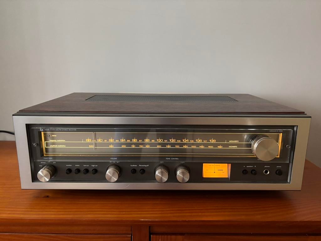 Luxman vintage receiver, Ophalen of Verzenden, Gebruikt, Minder dan 60 watt, Overige merken