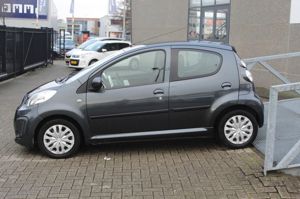 Citroën C1 1.0 Collection 5-deurs/Airco/Elektrische ramen/C, Voorwielaandrijving, Euro 5, Stof, Zwart