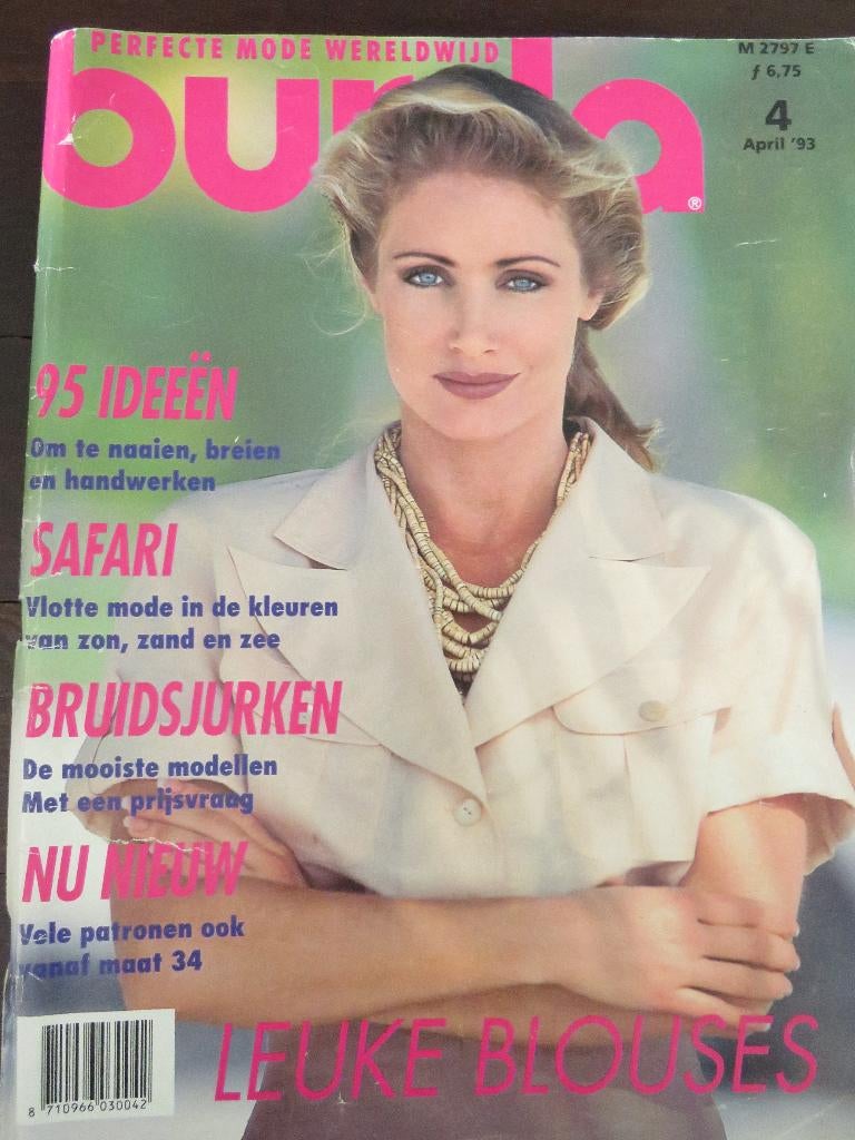 Burda april 1993, Ophalen of Verzenden, Zo goed als nieuw, Vrouw, Burda