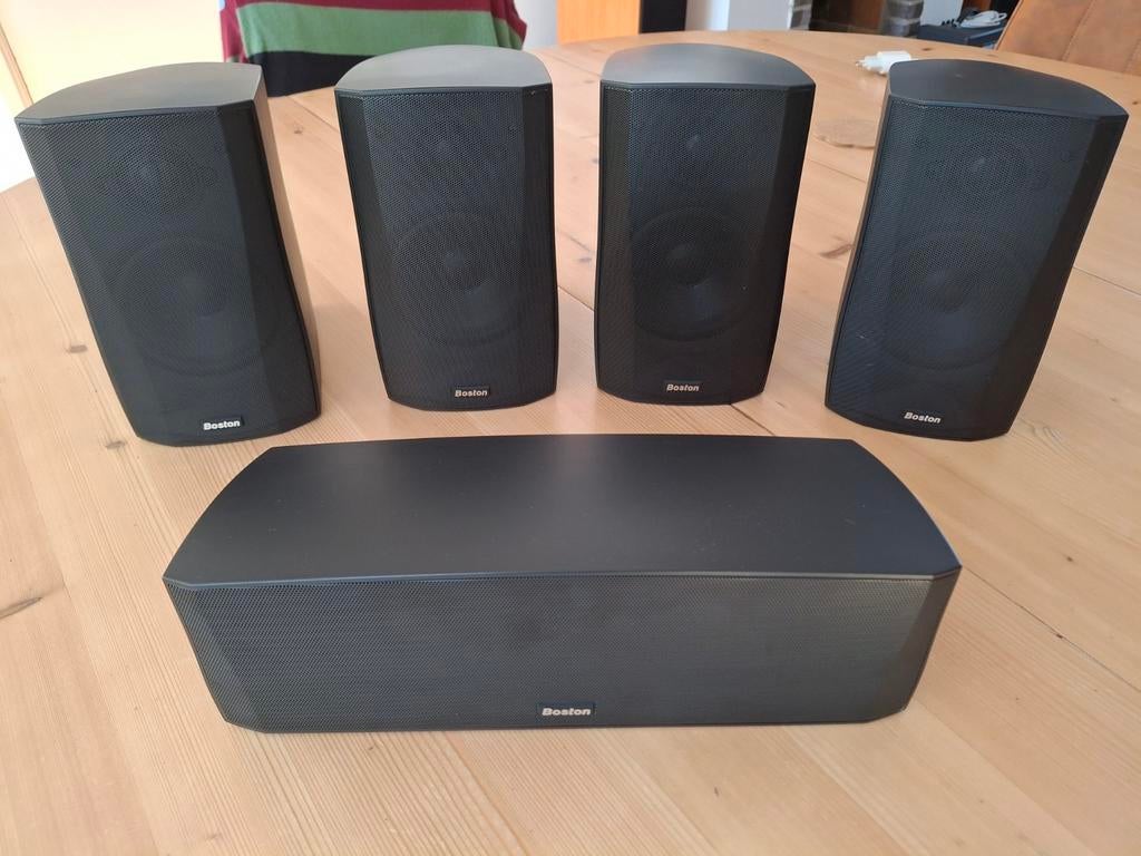 Boston Acoustics surround set Micro 130x, Ophalen of Verzenden, 60 tot 120 watt, Overige merken