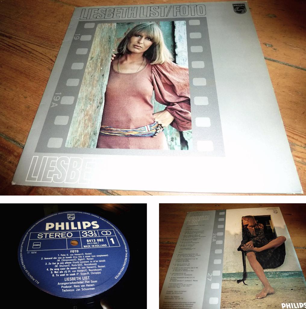 Liesbeth List Foto LP 1974 in mooie staat, Cd's en Dvd's, Vinyl | Pop, Ophalen of Verzenden, Gebruikt, 12 inch