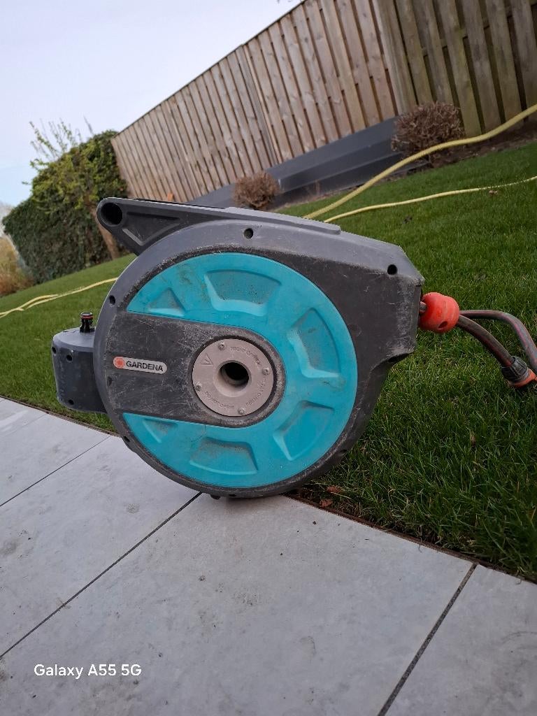 gardena wandslangenbox 15 mtr, Ophalen, Gebruikt, Tuinslanghaspel