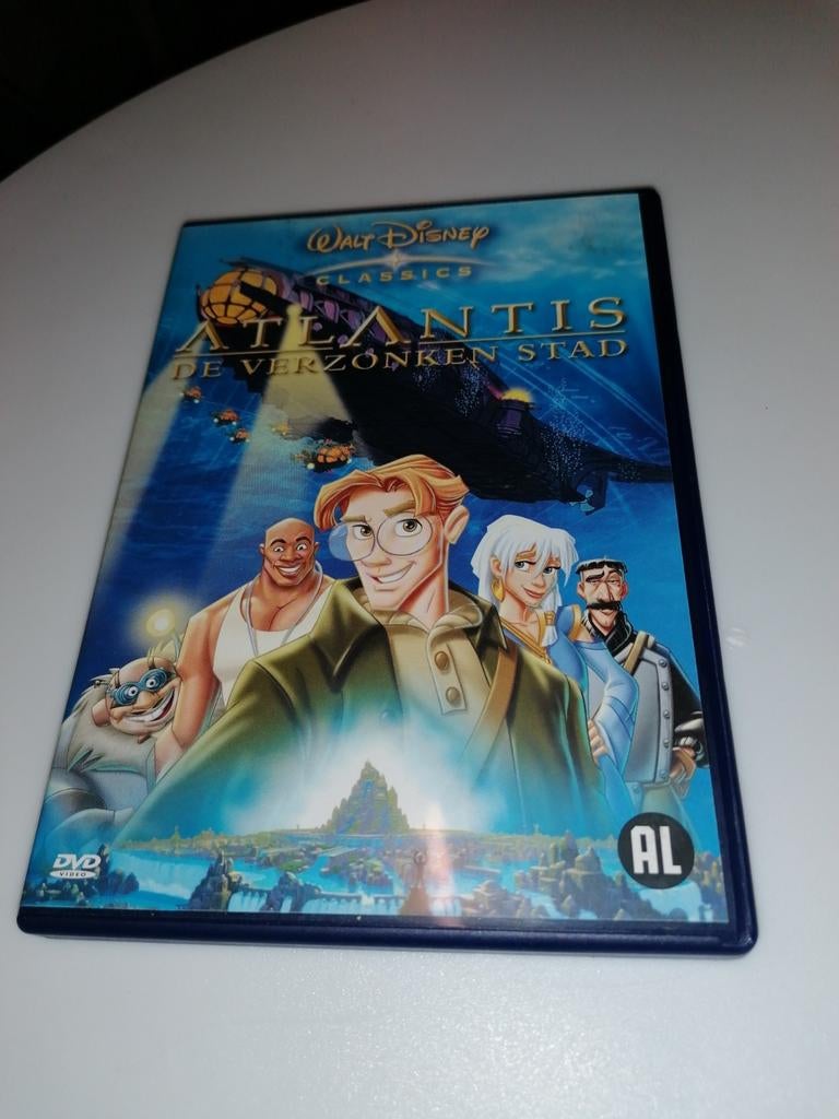 Walt Disney Classics: Atlantis De Verzonken Stad DVD, Avontuur, Gebruikt, Alle leeftijden, Ophalen of Verzenden