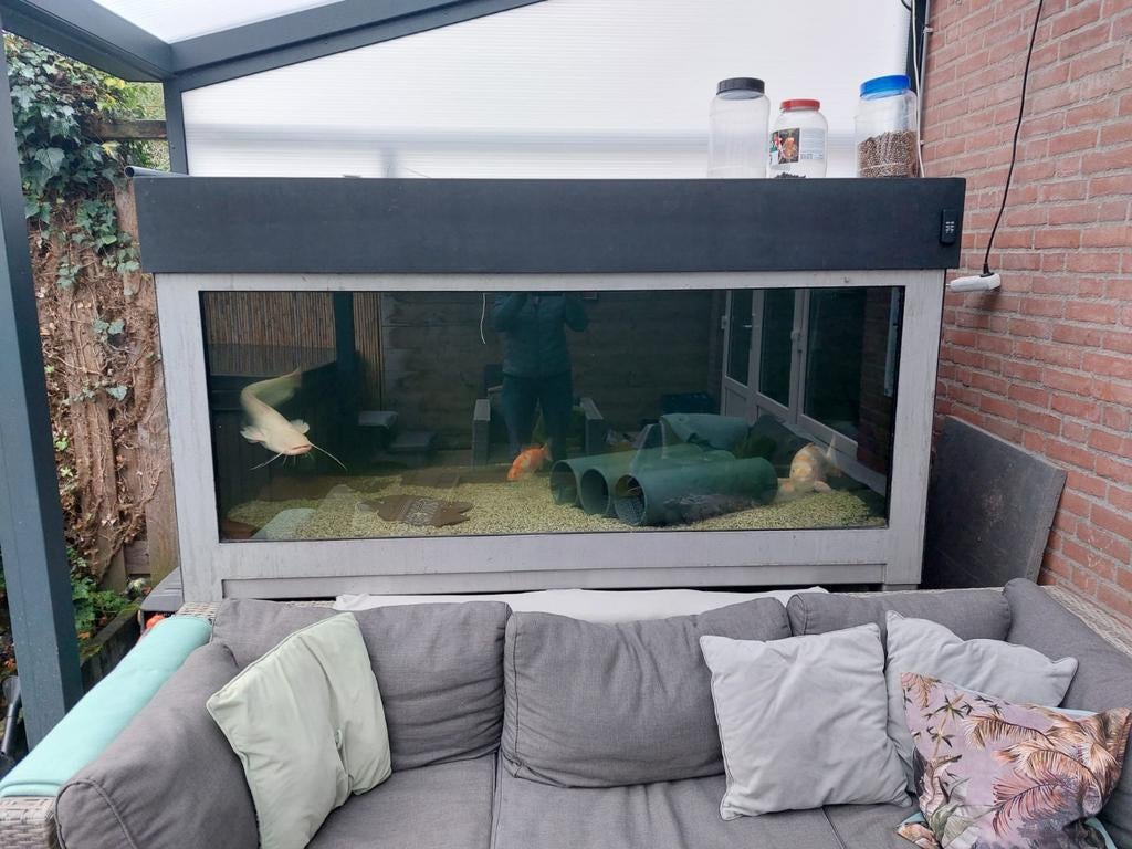 Aquarium, Dieren en Toebehoren, Vissen | Aquaria en Toebehoren, Ophalen, Gebruikt, Leeg aquarium