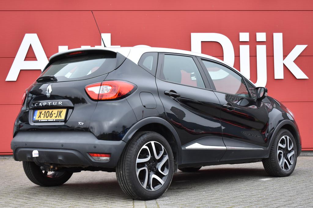 Renault Captur 1.2 TCe Dynamique Navi | Cruise | Airco | PDC, Euro 5, 4 cilinders, Zwart, SUV of Terreinwagen