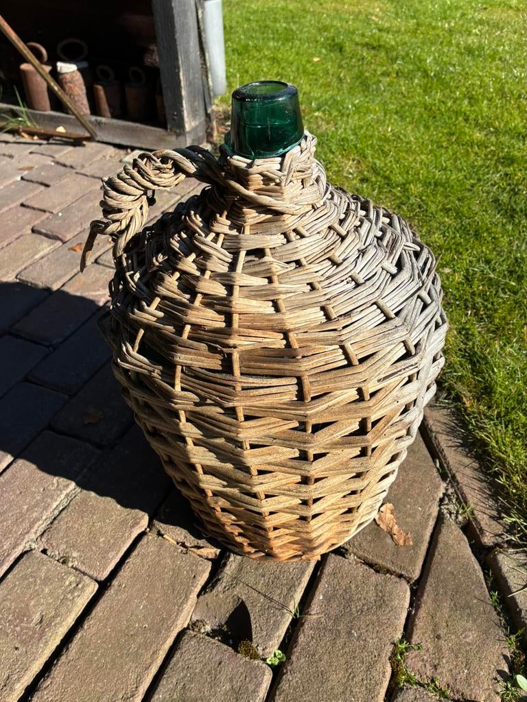 Oude grote gistfles, Ophalen of Verzenden