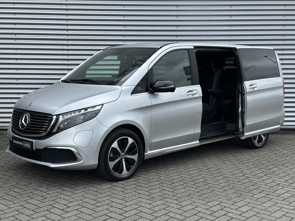 Mercedes-Benz EQV 300 90 kWh | SoH 96.7% | L2 7-Persoons (Pr, Stof, Gebruikt, Zwart, 2535 kg