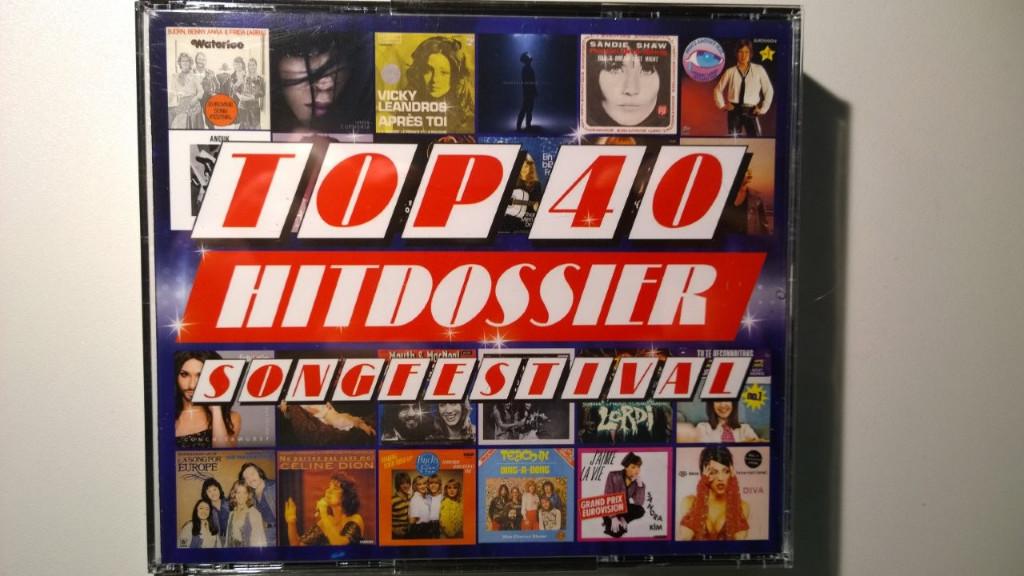 Top 40 Hitdossier Songfestival (3 CD), Ophalen of Verzenden, Zo goed als nieuw, Pop