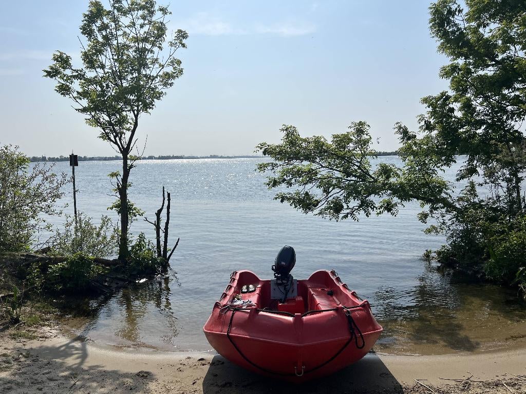 Whaly 370 + 9,9PK Yamaha 2021 buitenboordmotor, Ophalen, Gebruikt, Tot 10 pk, 3 tot 6 meter