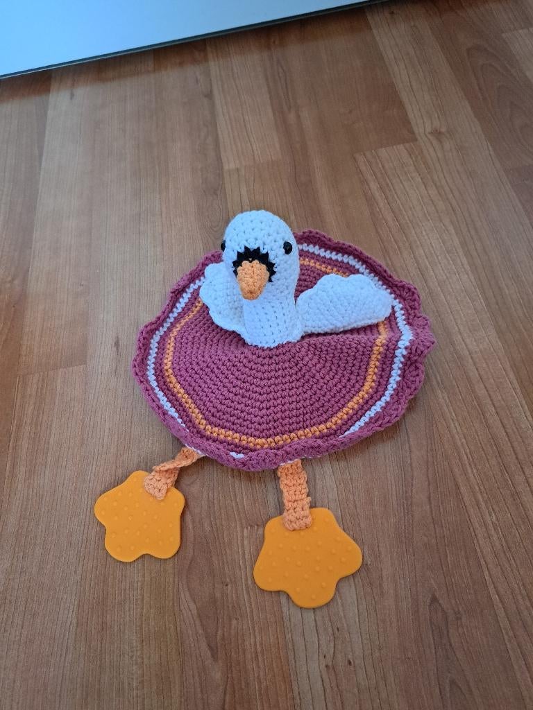Knuffeldoekje Zwaan, Kinderen en Baby's, Kraamcadeaus en Geboorteborden, Nieuw, Kraamcadeau, Ophalen