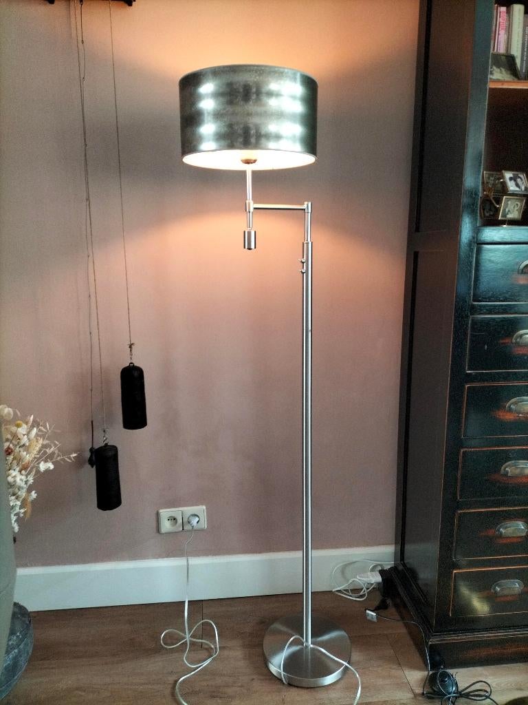 Staande schemerlamp, Ophalen, Stof, Modern, 150 tot 200 cm