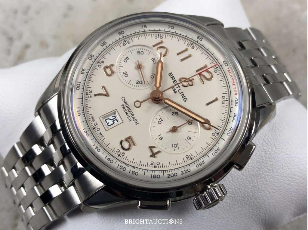 Breitling - Premier B01 Chronograph 42 - AB0145211G1A1, Staal, Staal, Breitling, Niet ingevuld