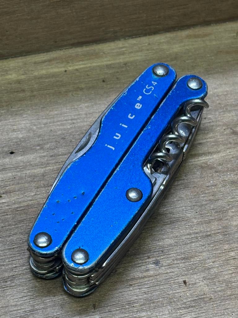 Leatherman Juice CS4 Multitool - Blauw, Ophalen of Verzenden, Gebruikt