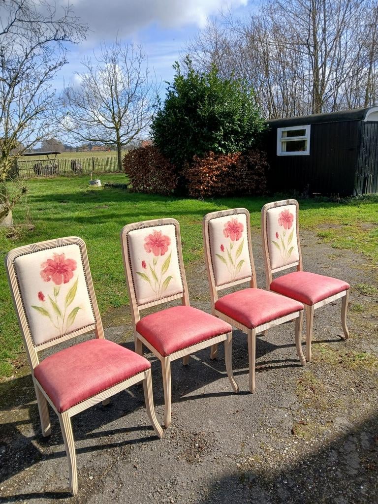 4 eettafel stoelen, Ophalen of Verzenden
