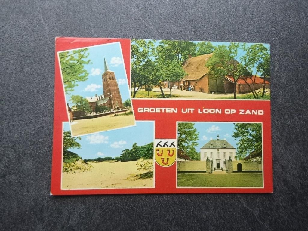 Loon op Zand, kerk 1982, Verzamelen, Ansichtkaarten | Nederland, Verzenden, 1980 tot heden, Gelopen, Noord-Brabant