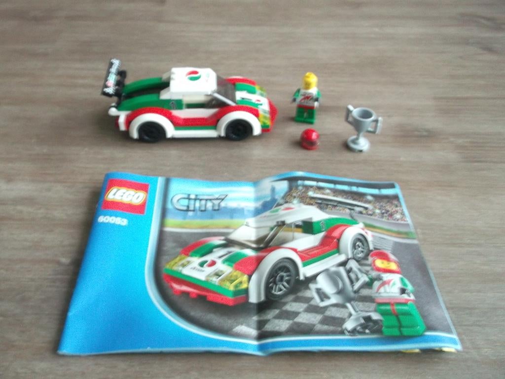 lego racers 60053 race car (2014, Ophalen of Verzenden, Gebruikt, Complete set, Lego