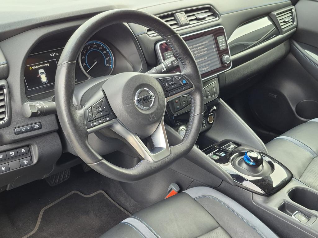 Nissan Leaf BWJ 2022 | e+ Bus Executive 62 kWh LONG RANGE |, Auto's, Gebruikt, Zwart, 62 kWh, 385 km