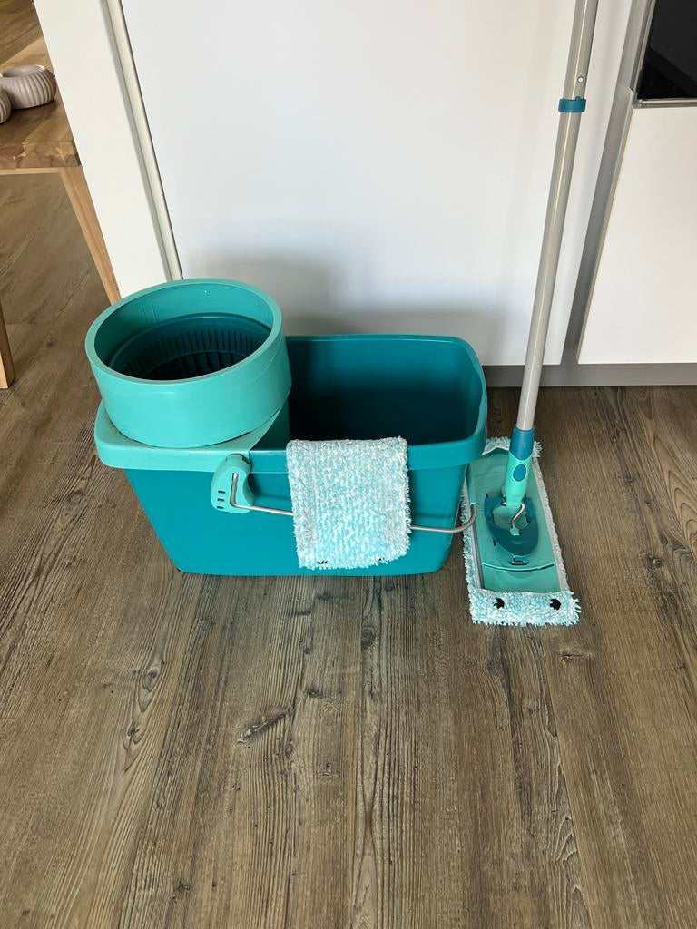 Leifheit dweil met emmer en 2 dweilen, Ophalen, Dweilemmer, -bak, of -wagen
