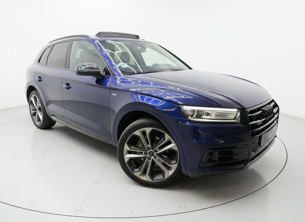 Audi Q5 2.0 TFSI quattro 3x S LINE PANO VIRTUAL ACC CAM LEER, Automaat, Gebruikt, 4 cilinders, Blauw