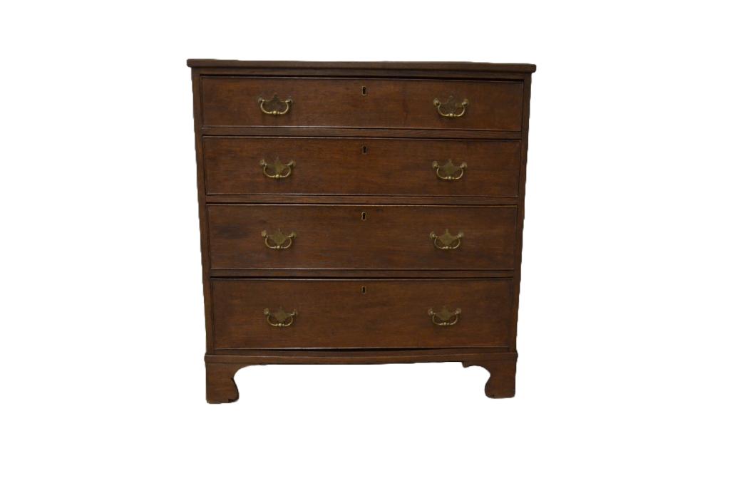 Strakke Engelse ladekast/commode, Antiek en Kunst, Ophalen of Verzenden