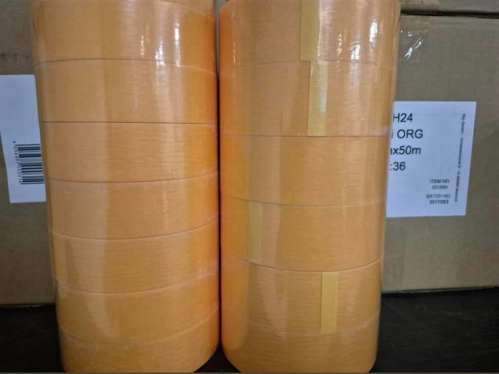 Schilder Tape Kip 24mm, 30mm 36mm per rol of per doos., Ophalen of Verzenden, Nieuw, Overige typen