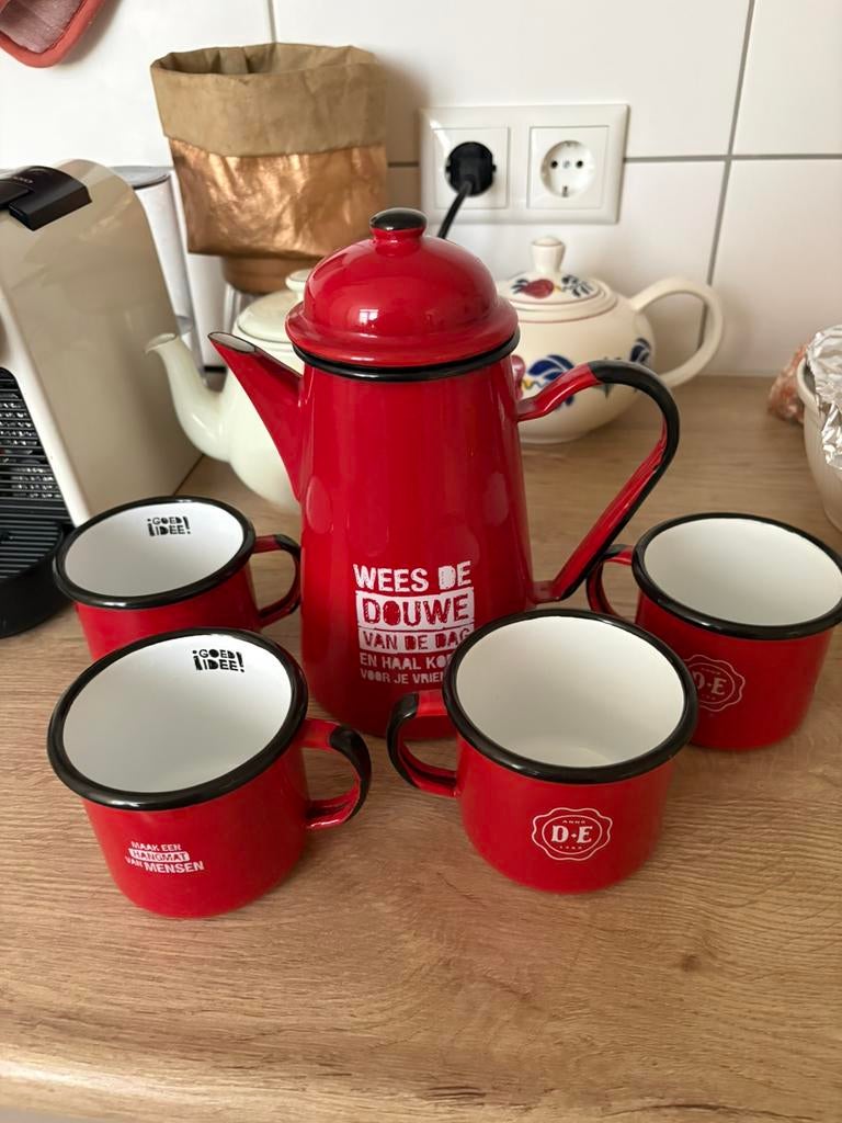 Douwe Egberts set Limited Edition Lowlands, Ophalen of Verzenden