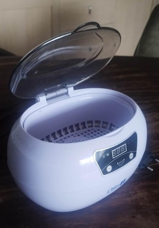 Ultrasoon Reiniger / sieraden en brillen reiniger, Overige kleuren, Zo goed als nieuw, Bril, Ophalen