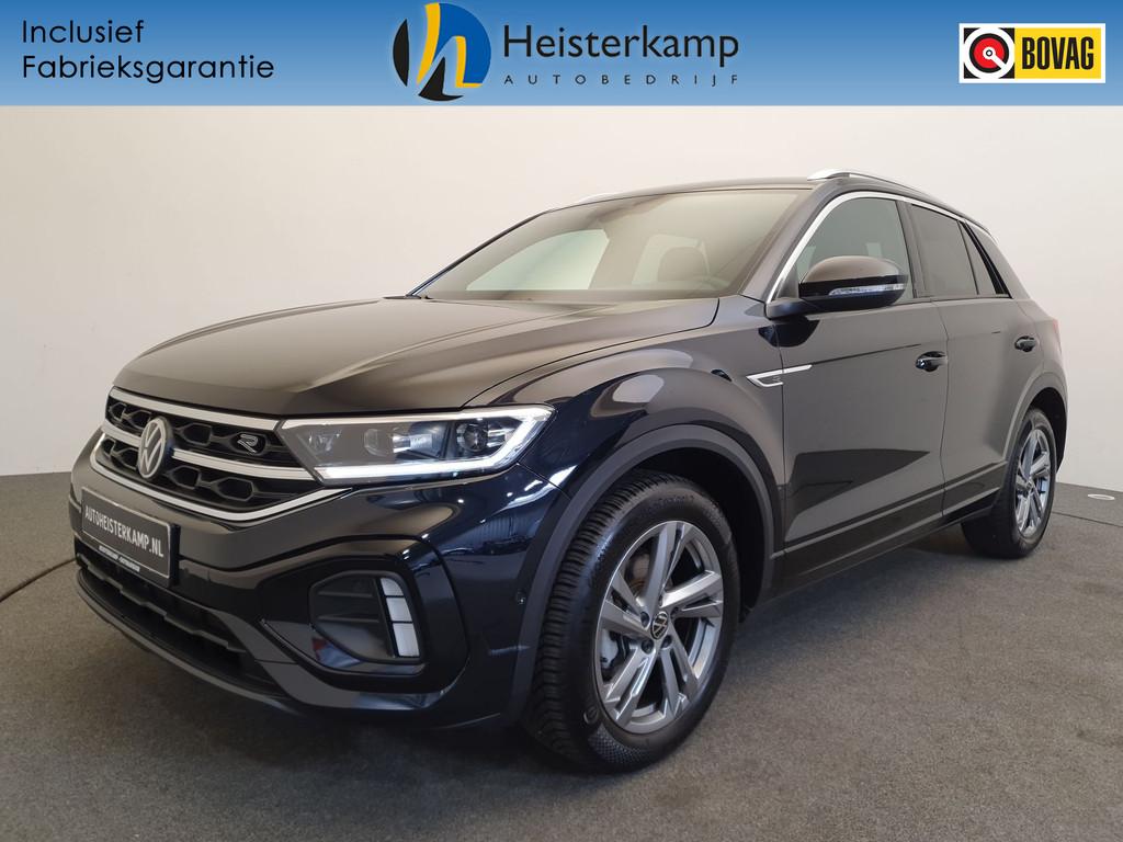 Volkswagen T-Roc 1.5 TSI 150pk DSG/AUT R-Line Afneembare tre, 12 maanden, 1258 kg, Zwart, 4 cilinders