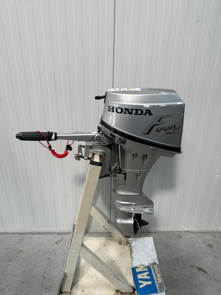 Honda 8 pk 4 takt kortstaart, Watersport en Boten, Buiten- en Binnenboordmotoren, Ophalen, Gebruikt, 5 tot 10 pk, Viertaktmotor