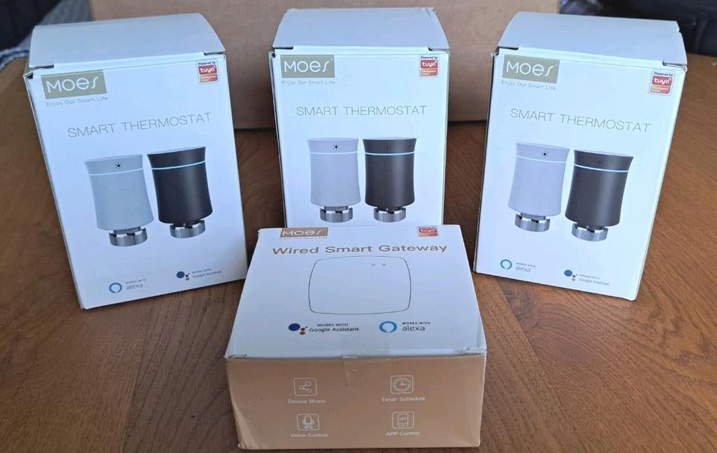 Slimme Thermostaat knoppen en Gateway (Zie Beschrijving), Ophalen of Verzenden, Slimme thermostaat, Zo goed als nieuw