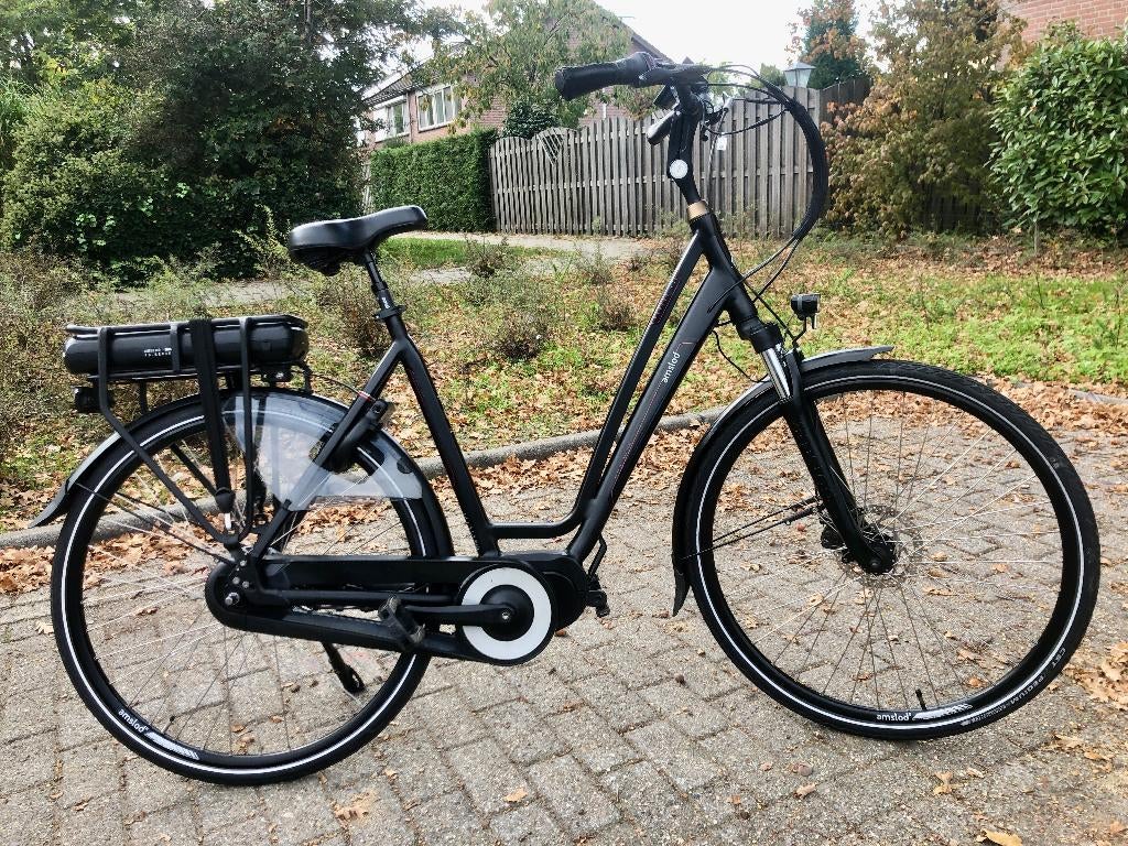 Amslod Venton LTX, mooie en goede elektrische fiets, 57 cm, Zo goed als nieuw, 50 km per accu of meer, 55 tot 59 cm, Ophalen