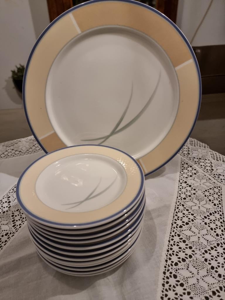 Villeroy en boch gebak borden, Antiek en Kunst, Ophalen of Verzenden