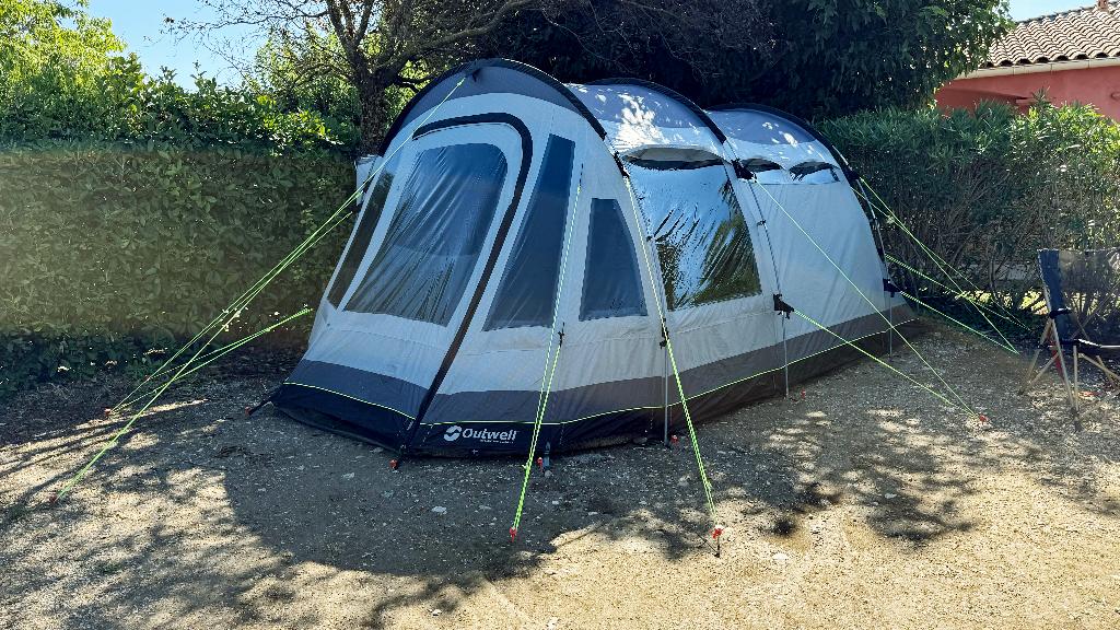 Mooie Outwell Nevada SP tent + complete kampeeruitrusting, Caravans en Kamperen, Ophalen, Zo goed als nieuw