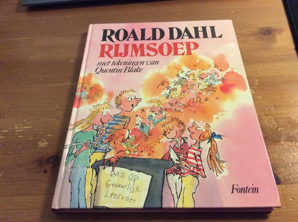 Rijmsoep. Roald Dahl's unieke en ondeugende rijmen, Ophalen of Verzenden, Roald Dahl